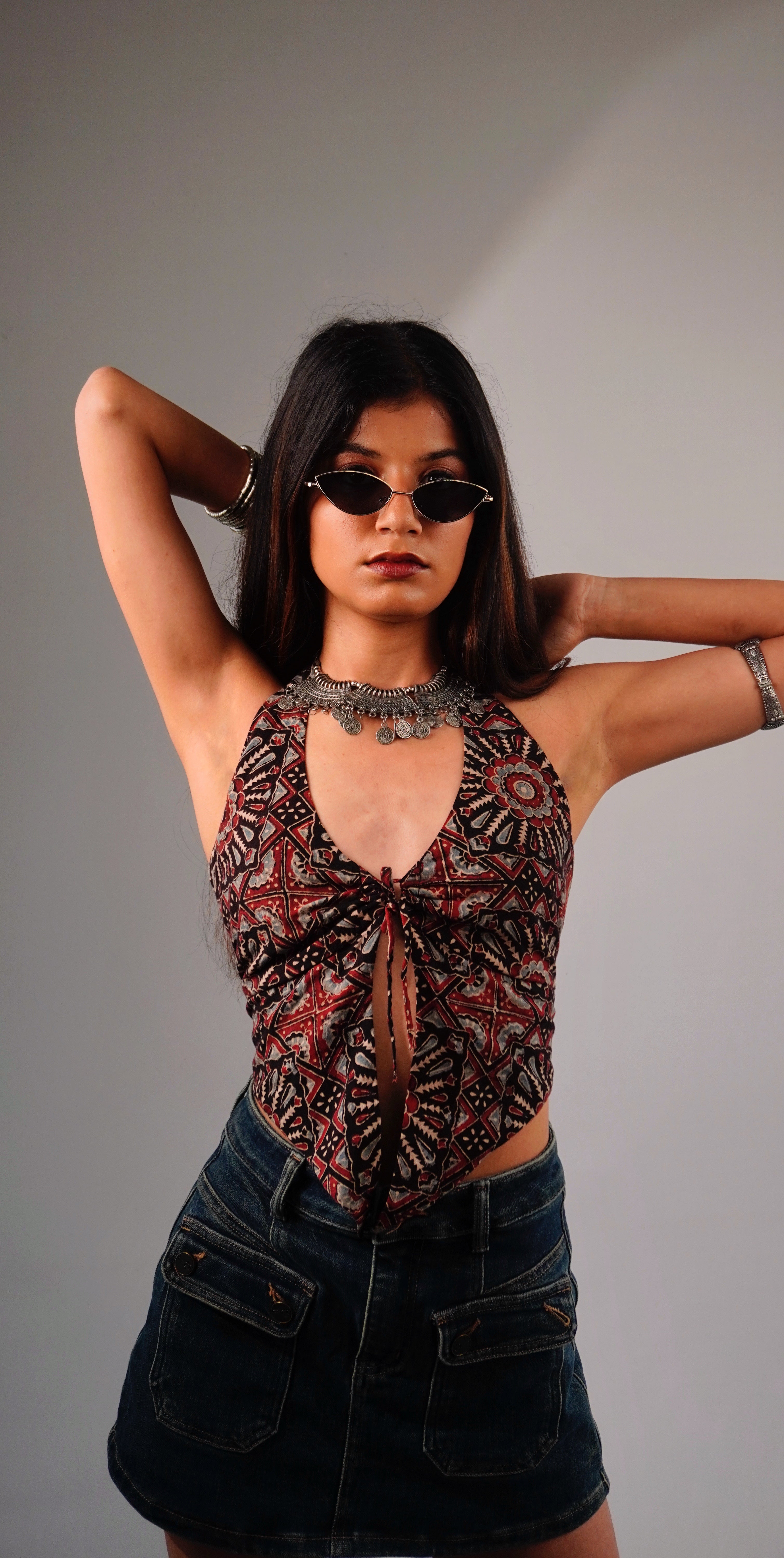 Kalam butterfly top