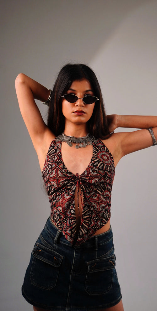 Kalam butterfly top